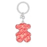 Portachiavi a forma di orsetto color corallo Kaos Icon