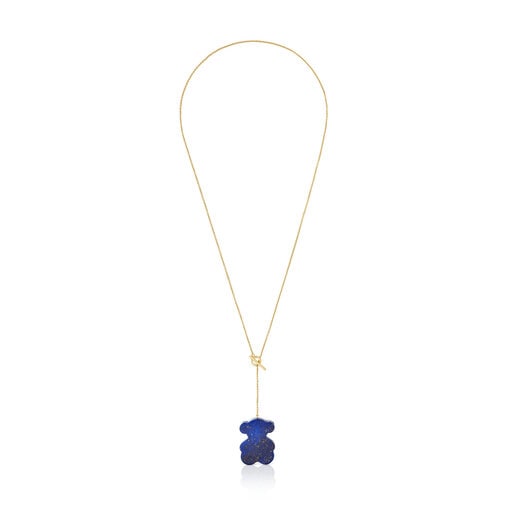 Collier ourson or et lapis-lazuli court TOUS 1950