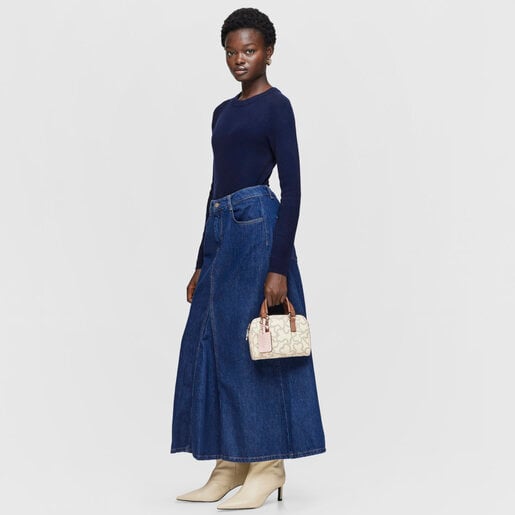 Bowling pequeño beige Kaos Icon