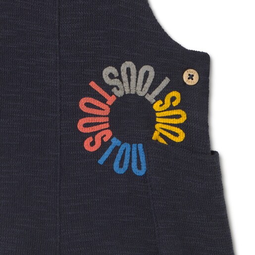 Romper in Navi navy blue