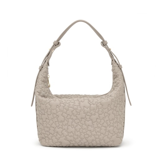Bolso de hombro mediano topo TOUS Puffy bear