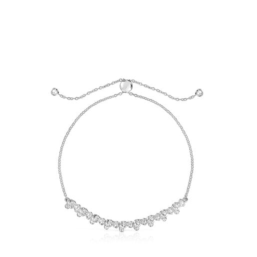 Bold Bear Silver chain Bracelet