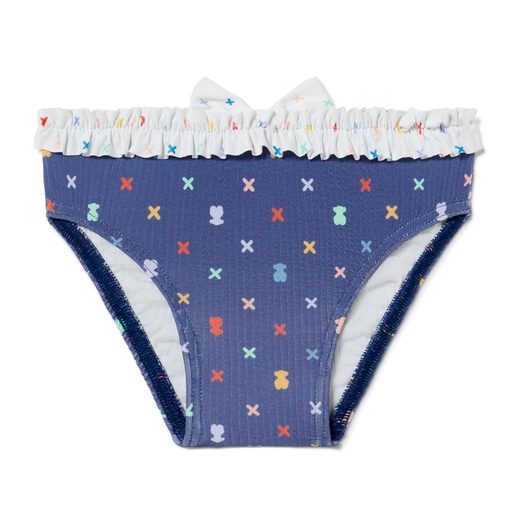 Bañador culetín con volantes XSwim Azul Marino