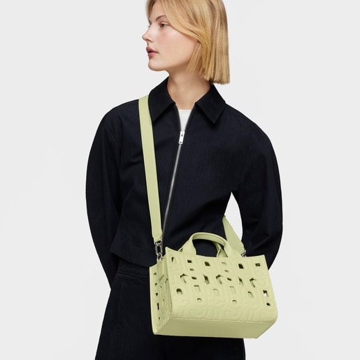 Medium green Amaya Shopping bag TOUS MANIFESTO CUT