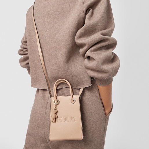 Mini taupe XS TOUS Pop Handbag