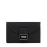 Black TOUS Sylvia Flap Wallet