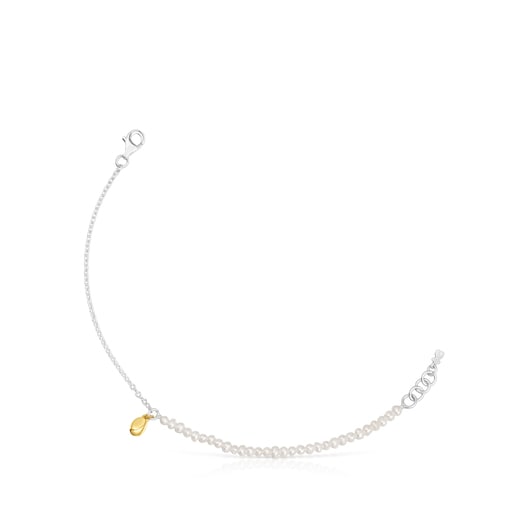 Two-tone pearl TOUS Joy Bits bracelet | TOUS