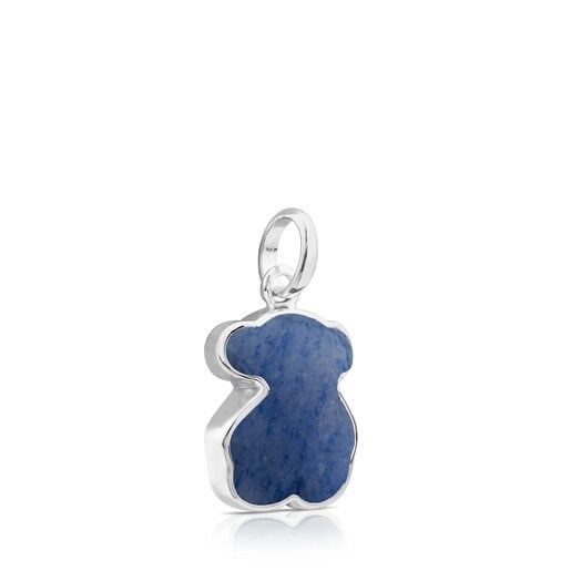 Silver New Color Pendant with Dumortierite