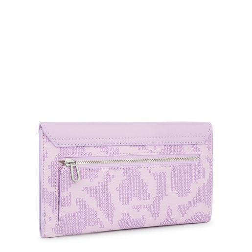 Mauve Kaos Pix Flap Wallet