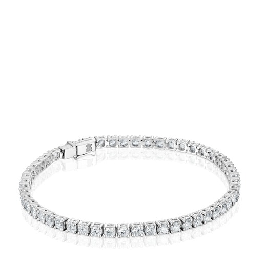 Pulsera riviere de platino con diamantes creados en laboratorio 5,00 ct TOUS Essentials LGD