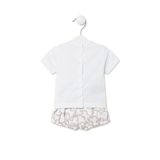Baby outfit in Kaos beige