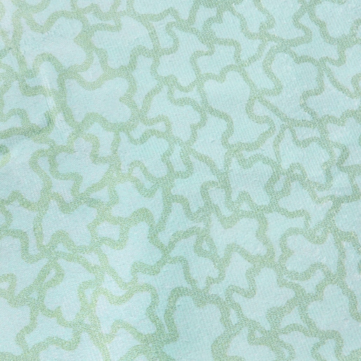 Circular beach towel in Kaos green