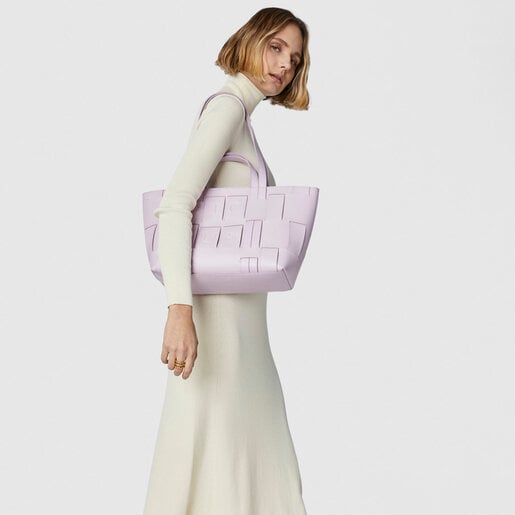 Сиреневая сумка-тоут TOUS Damas