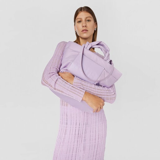 תיק קניות TOUS Marina בצבע סגול