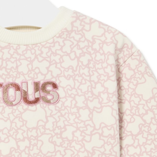 Sweatshirt in Kaos pink