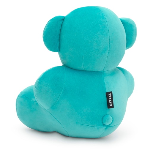 Peluche turquesa Bold Bear Velvet