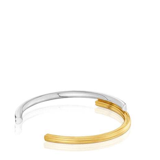 Two-tone Bangle with bear and heart motifs TOUS 1950