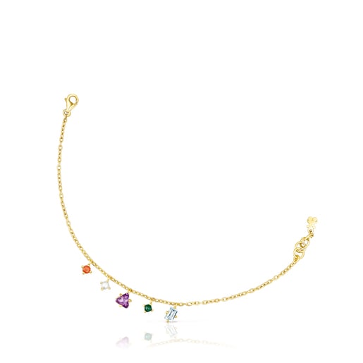 Silver TOUS Good Vibes Hooped earring Set | TOUS