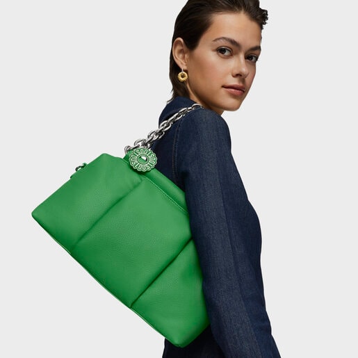 Medium green Bowling bag TOUS Jane