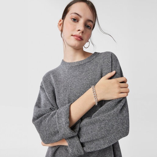 Bracelet TOUS Basics en Argent