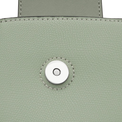 حقيبة أحمال خفيفة صغيرة الحجم باللون الرمادي الحجري من تشكيلة TOUS Lucia