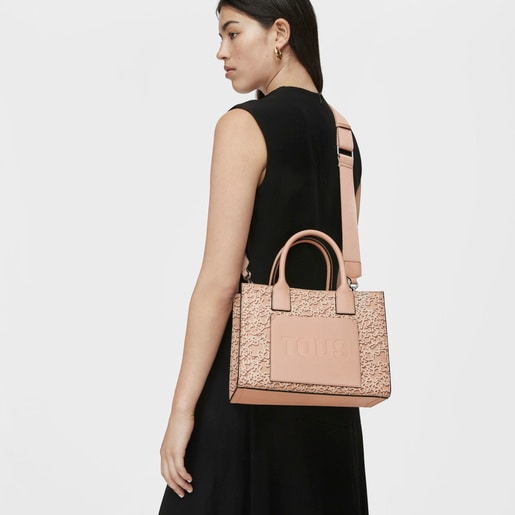 トープカラーのミディアム Amaya ショッピングバッグ Kaos Mini Evolution