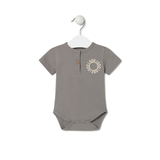 Body de bebé Classic cinzento