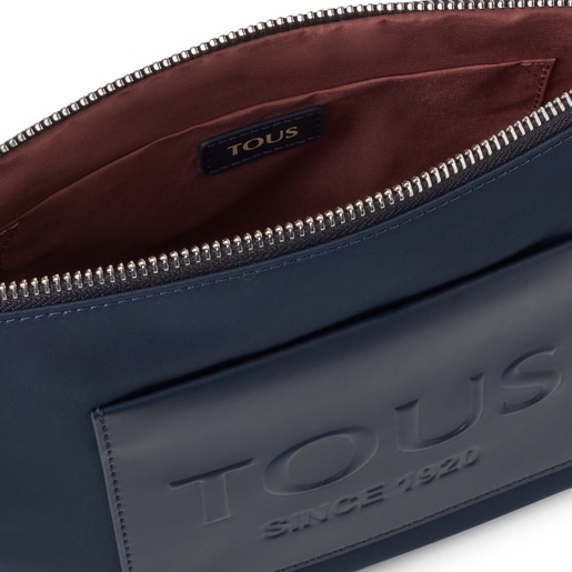 Large navy blue Empire Soft Chain Toiletry bag