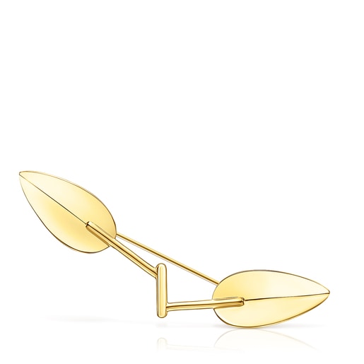 Silver Vermeil Fragile Nature Brooch | TOUS