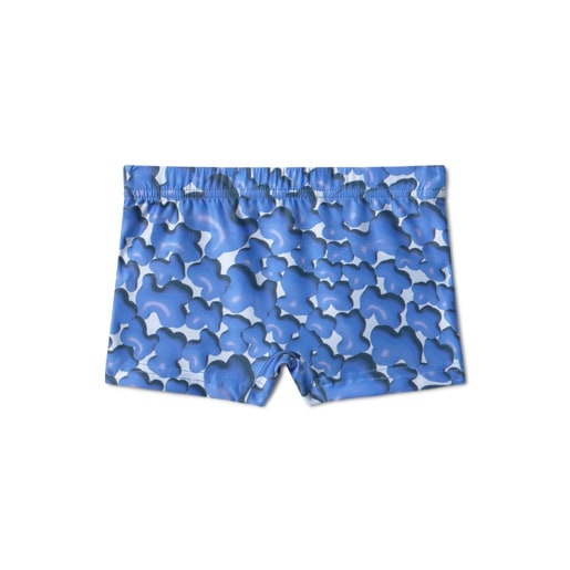 Bañador bóxer de niño Puff azul