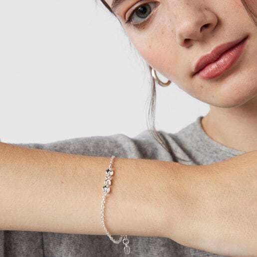 צמיד לואה דובי מכסף