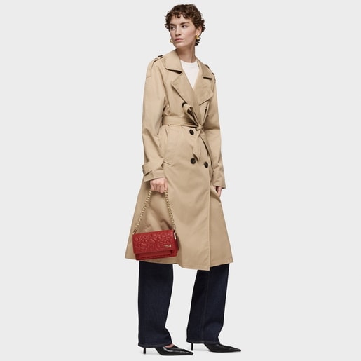 Small leather Crossbody bag Audree TOUS Greta