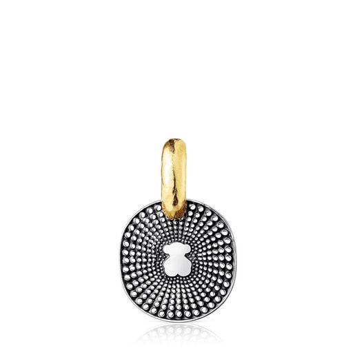 Small two-tone Oursin Pendant