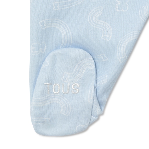 Newborn baby set in Arc sky blue