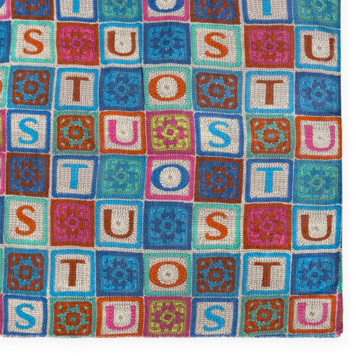 Foulard TOUS Crochet bleu