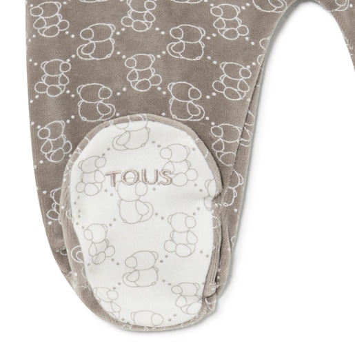 Baby pyjamas in Icon beige