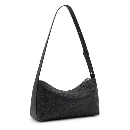 Sac à bandoulière noir TOUS Puffy Bear