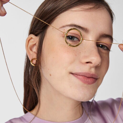 Колье Hold из Серебра с покрытием Vermeil