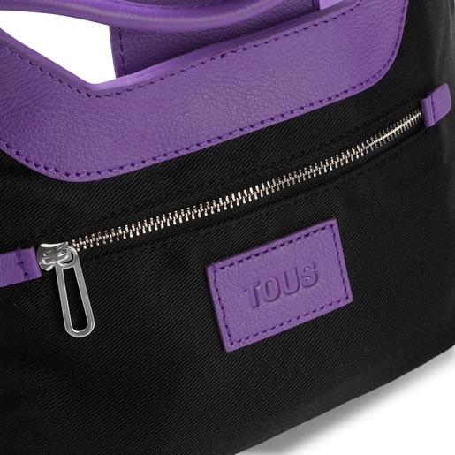 Small purple leather Tote bag TOUS Sun