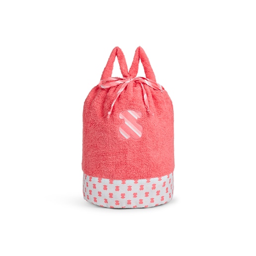 Bolsa de playa nina BCrash rosa