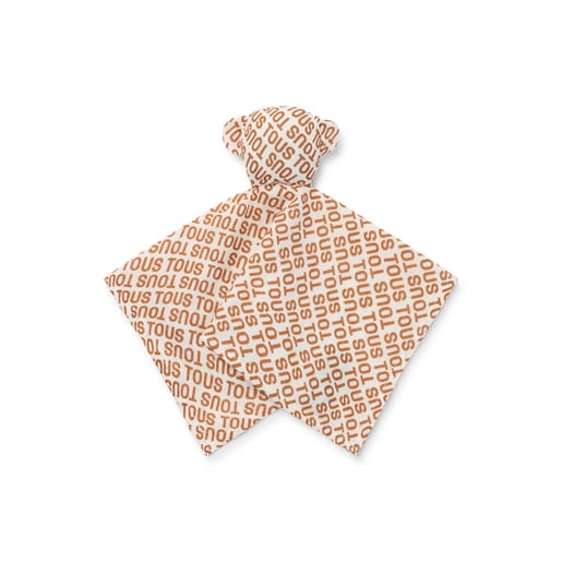 Baby comforter in Classic orange