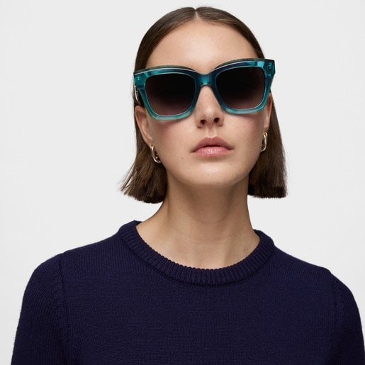 Green Sunglasses TOUS Motifs