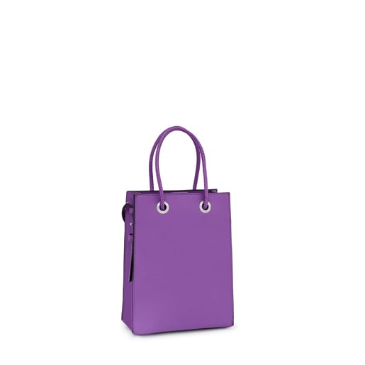 Lilac-colored TOUS La Rue Pop Minibag