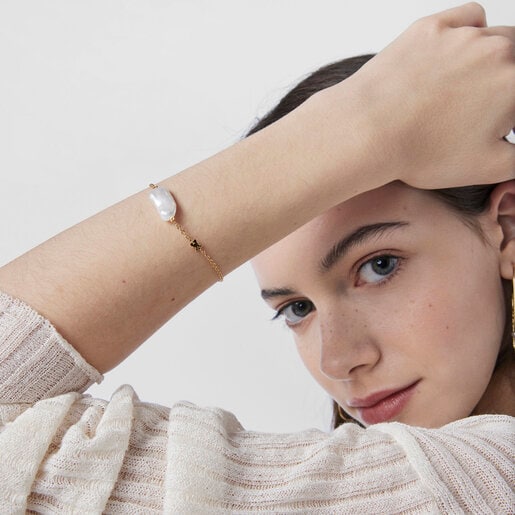Браслет TOUS Pearls из вермеля с жемчугом