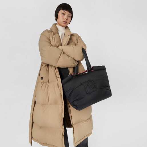 תיק סל TOUS Balloon Soft גדול בצבע שחור