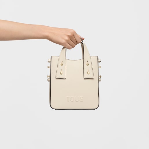 Minibolso beige TOUS back to basics