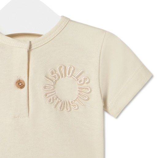 Baby bodysuit in Classic ecru