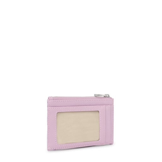 Mauve Kaos Mini Evolution Change purse-cardholder | TOUS