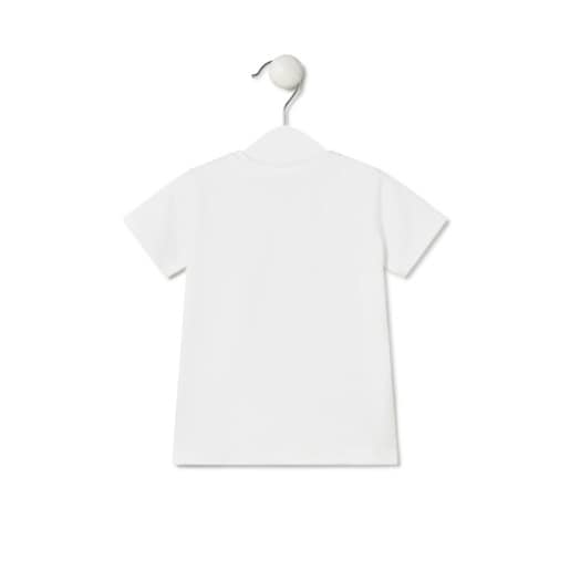 Camiseta de playa de niña MKaos lila