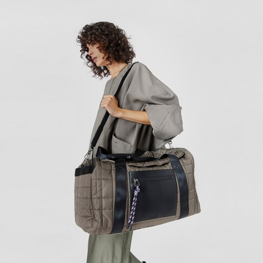 Sac shopping TOUS On The Go grand kaki